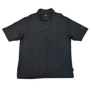 Tiger Woods Golf Shirt Mens XL Extra Large Black Soft Viscose Blend Dri Fit Polo